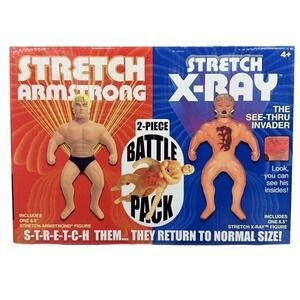 STRETCH ARMSTRONG & STRETCH X-RAY (2025) 6.5" 2-PIECE BATTLE PACK FIGURES